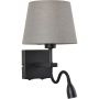 Italux NORTE WL-1122-2-BL-BM-RO-GR Wandleuchte 2x60W, 3W/E27, LED 3000K 350LM IP20