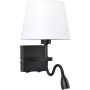 Italux NORTE WL-1122-2-BL-BM-RO-WH Wandleuchte 2x60W, 3W/E27, LED 3000K 350LM IP20