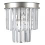 Italux VERDES WL-44372-2A-SLVR-BRW Wandleuchte 2x40W/E14 IP20