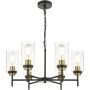 Dar Lighting Abel ABE0654 Kronleuchter 6x40w/e27
