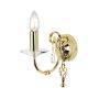 Elstead Lighting AEGEAN AG1-POL-BRASS Wandleuchte 1x60W/E14