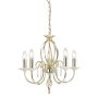 Elstead Lighting AEGEAN AG5-POL-BRASS Kronleuchter 5x60W/E14