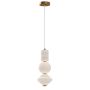 Elstead Lighting Bijou ALM-BIJOU-P3-GD Pendelleuchte 1x20W/LED 3000K 1060lm IP20