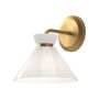 Elstead Lighting Halston ALM-HALSTON-1WB-GD Wandleuchte 1x40W/E14 IP20