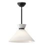Elstead Lighting Halston ALM-HALSTON-P-M-BK Pendelleuchte 1x60W/E27 IP20