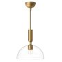 Elstead Lighting Jude ALM-JUDE-P-GD-CL Pendelleuchte 1x60W/E27 IP20