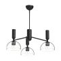 Elstead Lighting Jude ALM-JUDE3-MB-CL Kronleuchter 3x60W/E27 IP20