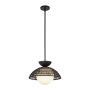 Elstead Lighting Perth ALM-PERTH-P-BK Pendelleuchte 1x60W/E27 IP20