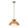 Elstead Lighting Perth ALM-PERTH-P-GD Pendelleuchte 1x60W/E27 IP20