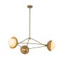 Elstead Lighting Perth ALM-PERTH3-GD Kronleuchter 3x40W/E14 IP20