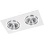 Lumifall ALCAZAR LMF.AZ142WC Einbau-Downlight 2x50W/G53/AR111
