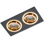 Lumifall ALCAZAR LMF.AZ542BG Einbau-Downlight 2x50W/MR16 IP20