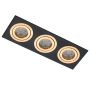 Lumifall ALCAZAR LMF.AZ543BG Einbau-Downlight 3x50W/MR16 IP20