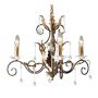 Elstead Lighting AMARILLI AML3-BRONZE Kronleuchter 3x60W/E14