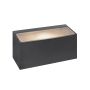 Norlys ASKER BIG 1302GR Wandleuchte 1x3.9W/LED 3000K 653LM IP65