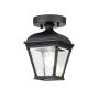 Elstead Lighting Bayview BAYVIEW-PORCH-BK Deckenlampe 1x60W/E27 IP44