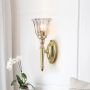 Elstead Lighting DRYDEN BATH-DRYDEN1-PB Wandleuchte 1x40W/G9 IP44