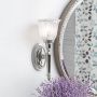 Elstead Lighting DRYDEN BATH-DRYDEN1-PC Wandleuchte 1x40W/G9 IP44