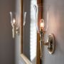 Elstead Lighting DRYDEN BATH-DRYDEN2-PB Wandleuchte 1x40W/G9 IP44