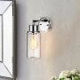 Elstead Lighting MORVAH BATH-MORVAH1-PC Wandleuchte 1x60W/E27 IP44