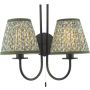Dar Lighting Becca BEC0922-EST2624 Wandleuchte 2x40w/E14