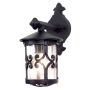 Elstead Lighting HEREFORD BL8-BLACK Wandleuchte 1x60W/E27 IP23