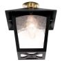 Elstead Lighting YORK BL6C-BLACK Deckenleuchte 1x60W/B22 IP20