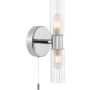 Dar Lighting Bolton BOL0950 Wandleuchte 2x5w/g9 ip44