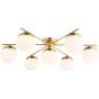 Dar Lighting Bombazine BOM5035 Deckenlampe 7x20w/g9