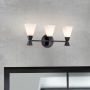 Elstead Lighting Bowtie BOWTIE-3-MB Wandleuchte 3x3 W/G9 3000 K 900 lm ip44