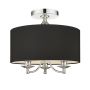 Cosmolight ABU DHABI C03466CH-BK Deckenlampe 3x40W/E14