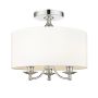 Cosmolight ABU DHABI C03466CH-WH Deckenlampe 3x40W/E14