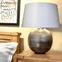 Elstead Lighting CAESAR CAESAR-TL-SIL Tischleuchte 1x60W/E27