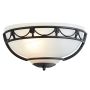 Elstead Lighting CARISBROOKE CB-WU-BLACK Wandleuchte 1x60W/E27