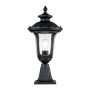 Elstead Lighting Chicago CC3-S-BK Stehlampe 1x60W/E27 IP44