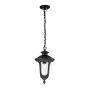 Elstead Lighting Chicago CC8-S-BK Pendelleuchte 1x60W/E27 IP44
