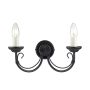 Elstead Lighting CHARTWELL CH2-BLACK Wandleuchte 2x60W/E14