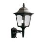Elstead Lighting CHAPEL CP1-BLACK Wandleuchte 1x60W/E27 IP44