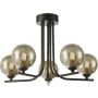Dar Lighting Cradle CRA5422-01 Deckenlampe 5x25w/g9 ip20