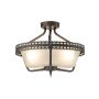 Elstead Lighting CROWN CROWN-SF Deckenlampe 3x60W/E27