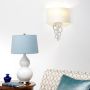 Elstead Lighting Curtis CURTIS-LARGE-PC Wandleuchte 2x60W/E27