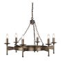 Elstead Lighting CROMWELL CW6-OLD-BRZ Kronleuchter 6x60W/E14