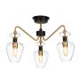 Elstead Lighting ARMAND DL-ARMAND-SF3-AB Deckenlampe 3x40W/E14