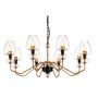 Elstead Lighting ARMAND DL-ARMAND8-AB Kronleuchter 8x40W/E14