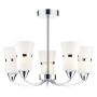Dar Lighting DUBLIN DUB0550-LED Kronleuchter 5x4W/LED 2700K 2250LM IP20