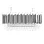 King Home IMPERIAL LONG SILVER DW-D5689S.SILVER Pendelleuchte 18x40W/E14 IP20