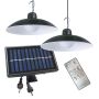 Eko Light SATURN EKO9151 Solarleuchte 2x12W/LED 4000K 150lm IP44