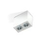 AZzardo ELOY 2 AZ1354 Aufbau-Downlight 2x50W/GU10