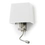 Novolux FIRENZE 507A-Y05X1B-35 Wandleuchte 2x60W, 3W/E27, LED 240LM IP20