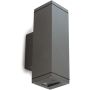 Novolux SETH 398C-L02G9B-04 Wandleuchte 2x8.7W/LED 4000K 1120LM IP65